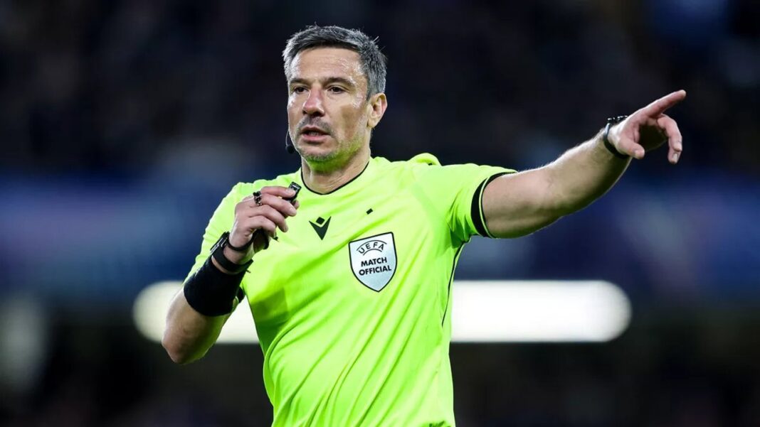 Slavko Vincic durante la final del Mundial 2026 entre Argentina y España