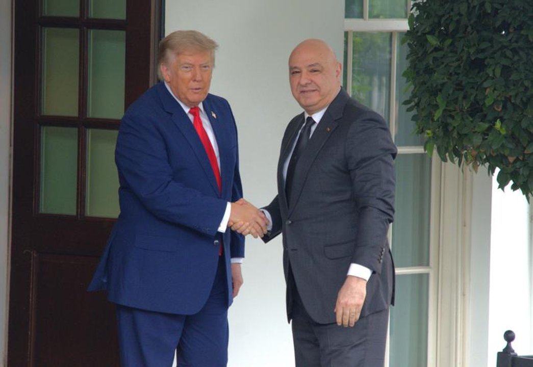 Donald Trump durante una conferencia de prensa en la Casa Blanca
