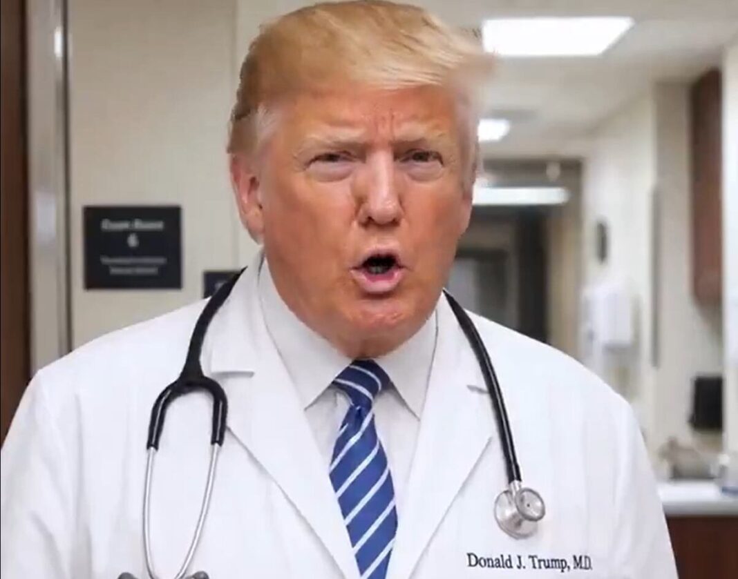 Video de Donald Trump con inteligencia artificial parodiando a celebridades de Hollywood