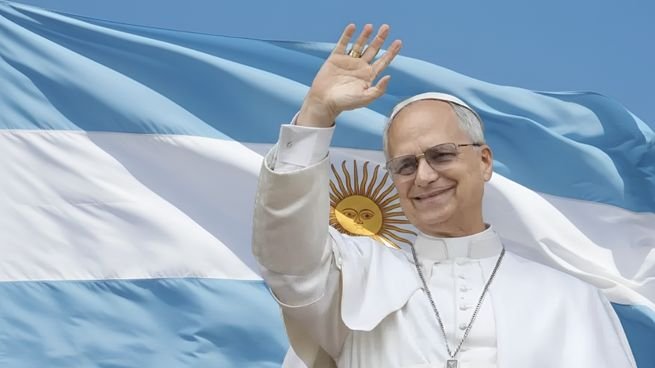 Papa León XIV durante una audiencia en el Vaticano