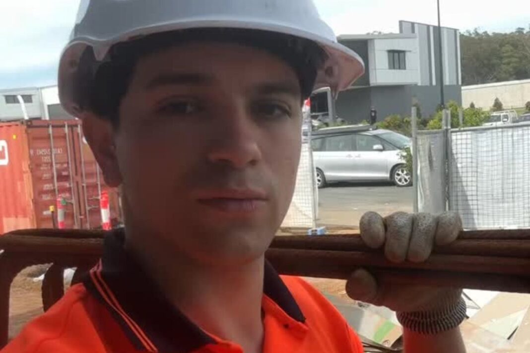 Albañil argentino trabajando en Australia