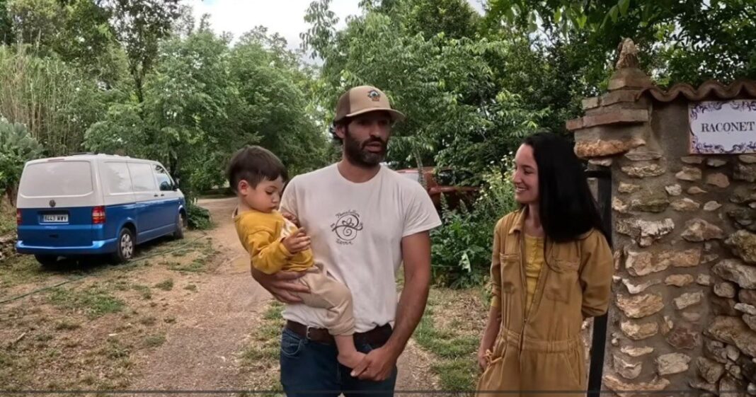 Finca autosuficiente de Boris y Rosa en la montaña