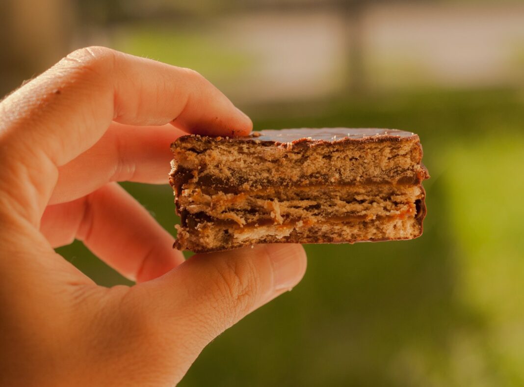 Puestos de alfajores en el Campeonato Argentino del Alfajor en Caballito