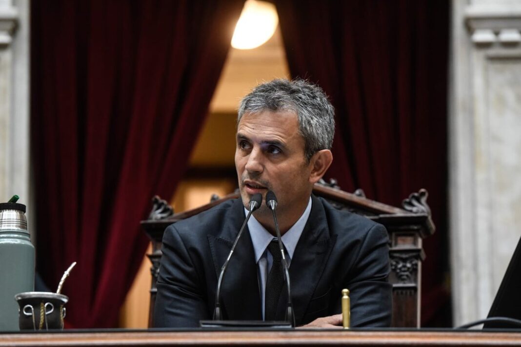 Recinto de la Cámara de Diputados de Argentina durante una sesión