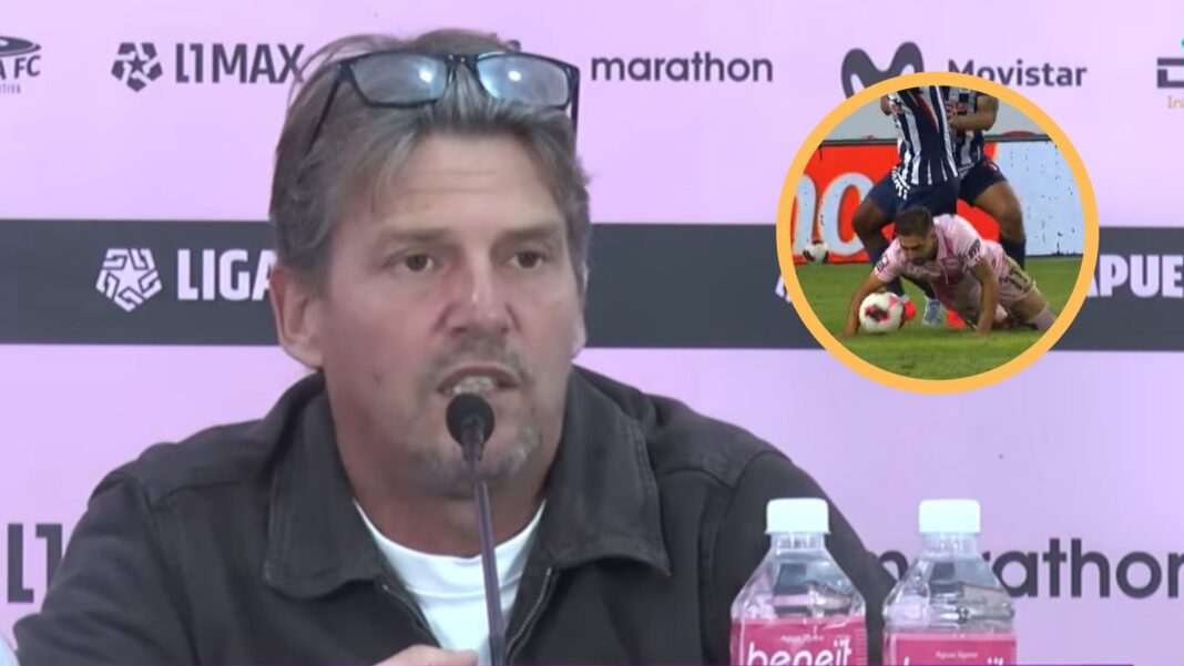 Carlos Desio, entrenador de Sport Boys, en conferencia de prensa