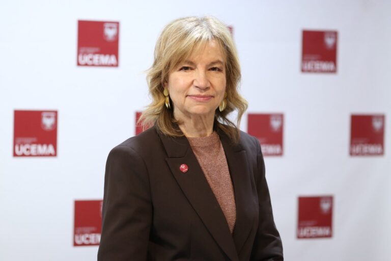 Carola Pessino, rectora de la Ucema