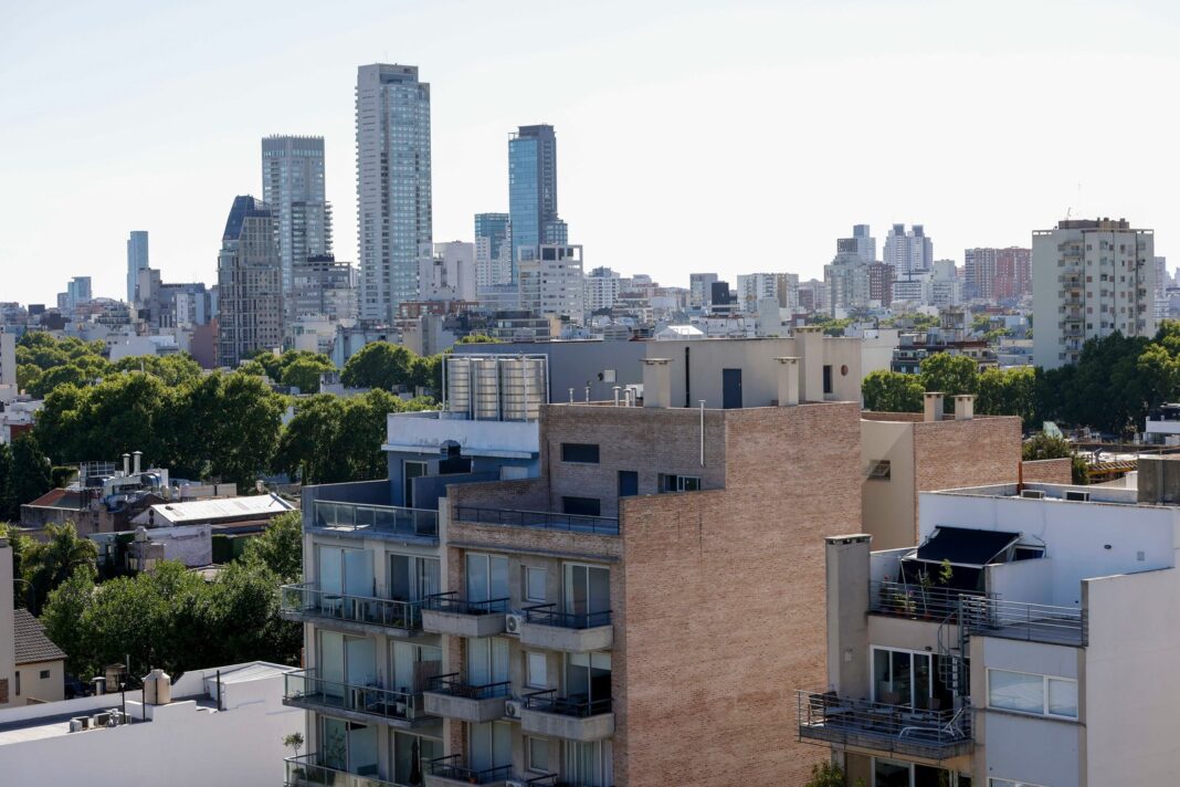 Edificios en construcción en Buenos Aires, Argentina
