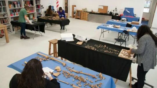 Imagen referencial del trabajo del Equipo Argentino de Antropología Forense