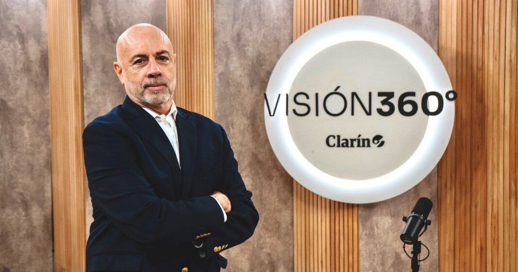 Fabián Quiroga, Gerente General de Adama en Argentina, durante el ciclo Visión 360° de Clarín