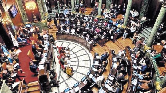 Vista de la Legislatura de la Ciudad de Buenos Aires