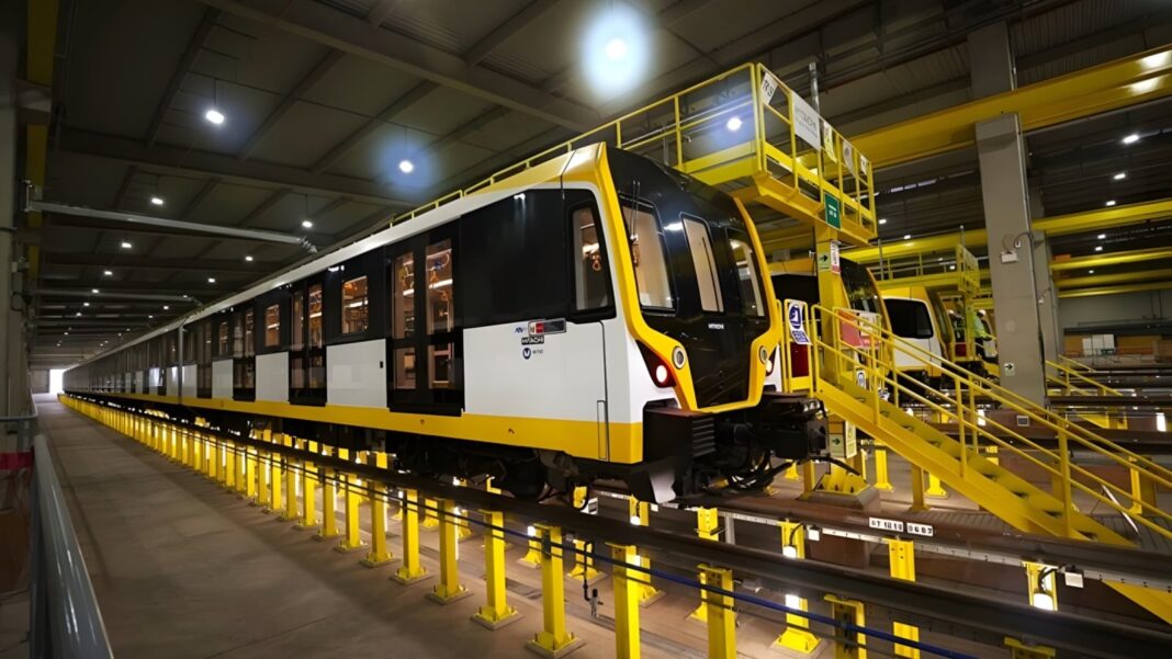 Obras de construcción de la Línea 2 del Metro de Lima y Callao