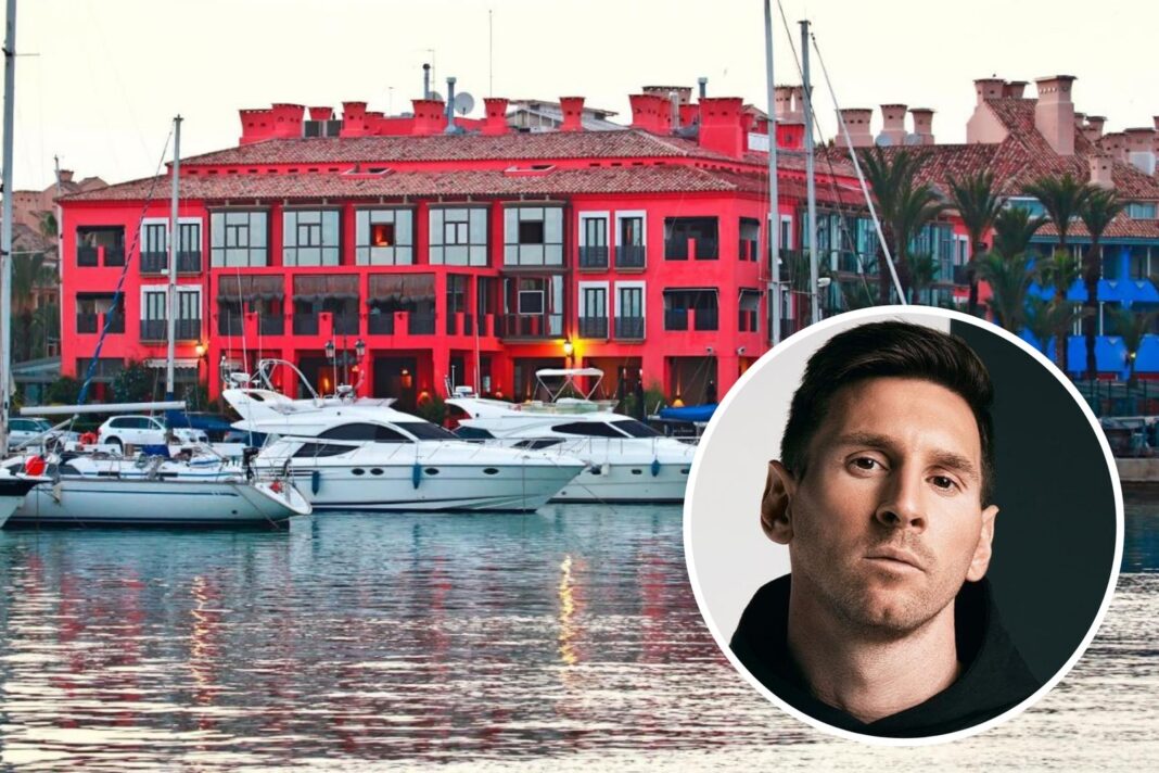 Fachada del Hotel MiM Sitges, propiedad de Lionel Messi