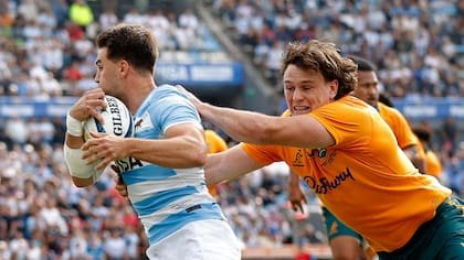 Estadio 23 de Agosto de Jujuy durante el partido entre Los Pumas y los Wallabies