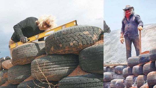 Michael Reynolds, arquitecto fundador de la Earthship Biotecture Academy