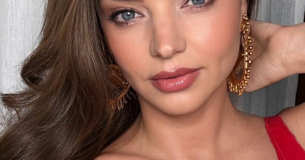 Miranda Kerr en una entrevista