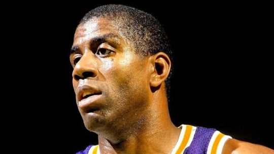 Magic Johnson durante su etapa en Los Angeles Lakers