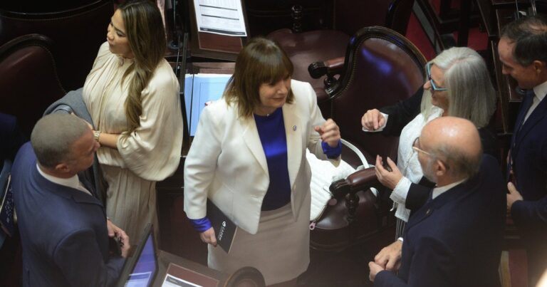Senado de la Nación Argentina, sesión en el recinto