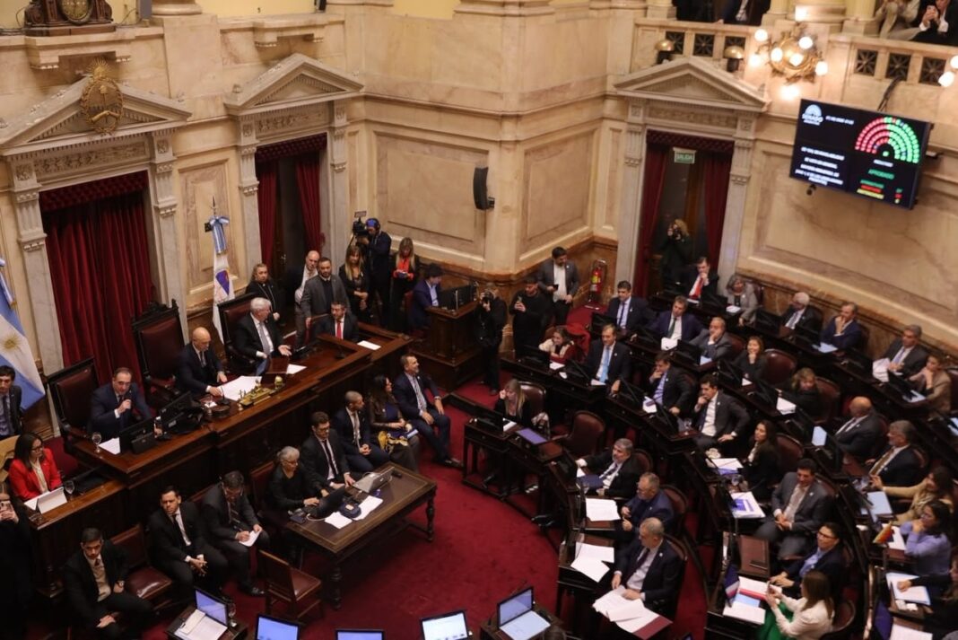 Sesión del Senado de la Nación Argentina