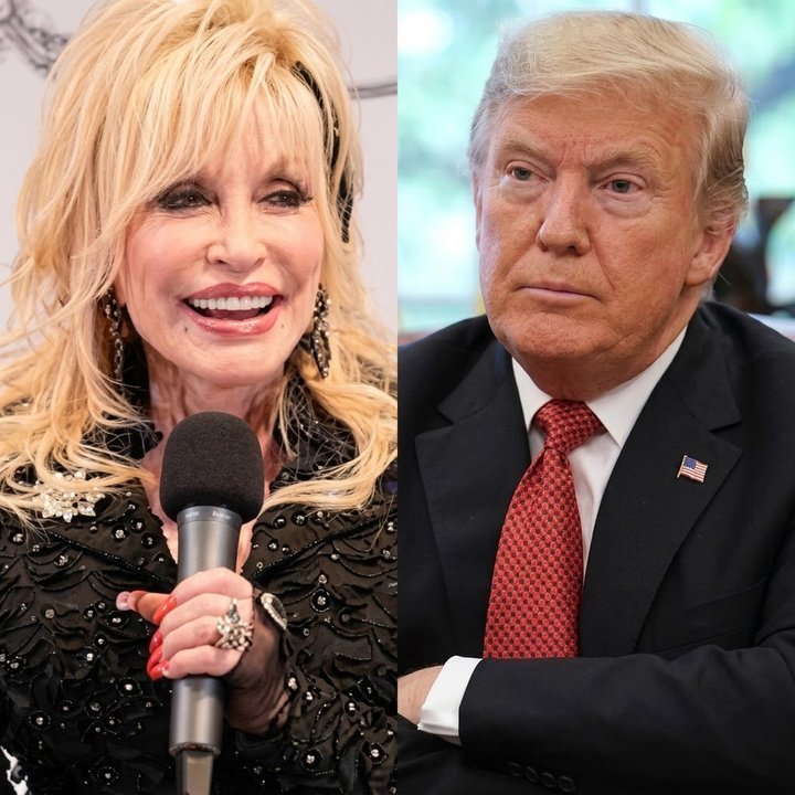 Bandera de Estados Unidos a media asta en homenaje a Dolly Parton