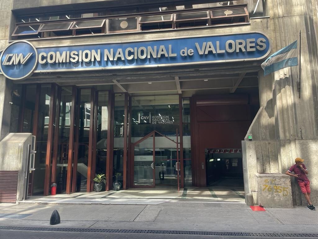 Sede de la Comisión Nacional de Valores en Buenos Aires