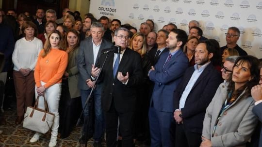 Vista del recinto de la Cámara de Diputados de Argentina