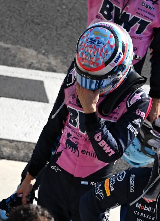 Franco Colapinto durante el Gran Premio de Italia en Monza