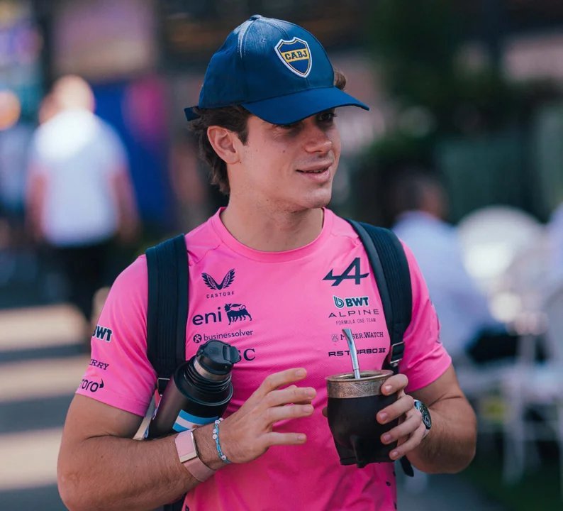 Franco Colapinto durante el Gran Premio de Monza