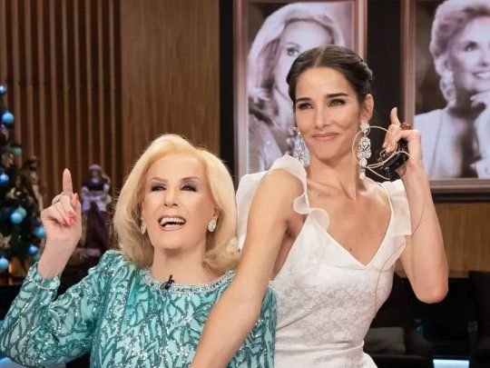 Juana Viale y Mirtha Legrand