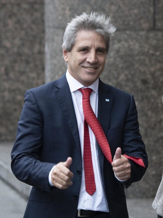 Luis Caputo, ministro de Economía de la Nación