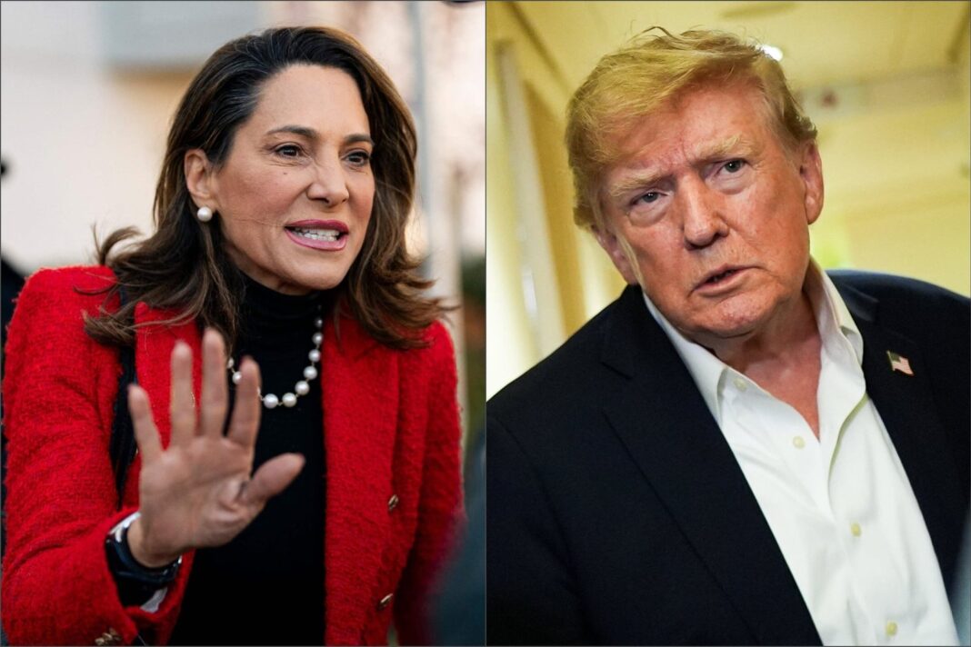 María Elvira Salazar, congresista republicana por Florida, en un anuncio de campaña