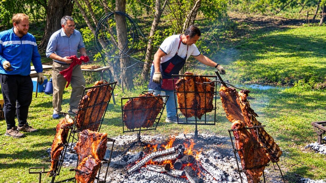 Fiesta popular en la provincia de Buenos Aires