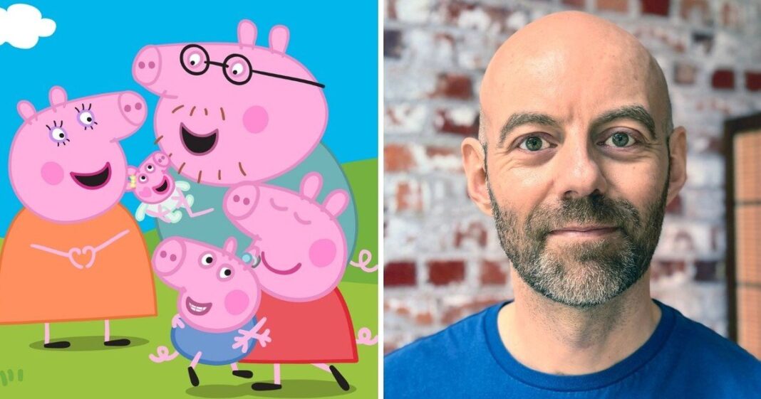 Peppa Pig y su hermano George