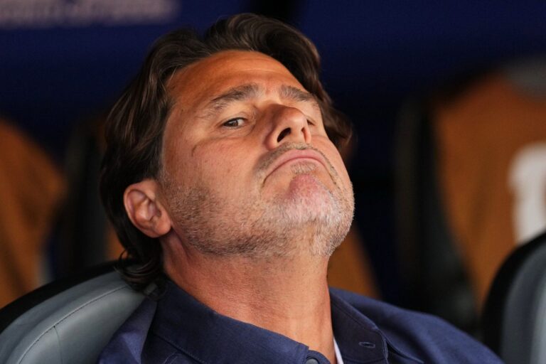 Mauricio Pochettino durante una conferencia de prensa