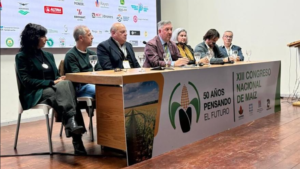Acto de entrega de premios en el XIII Congreso Nacional de Maíz