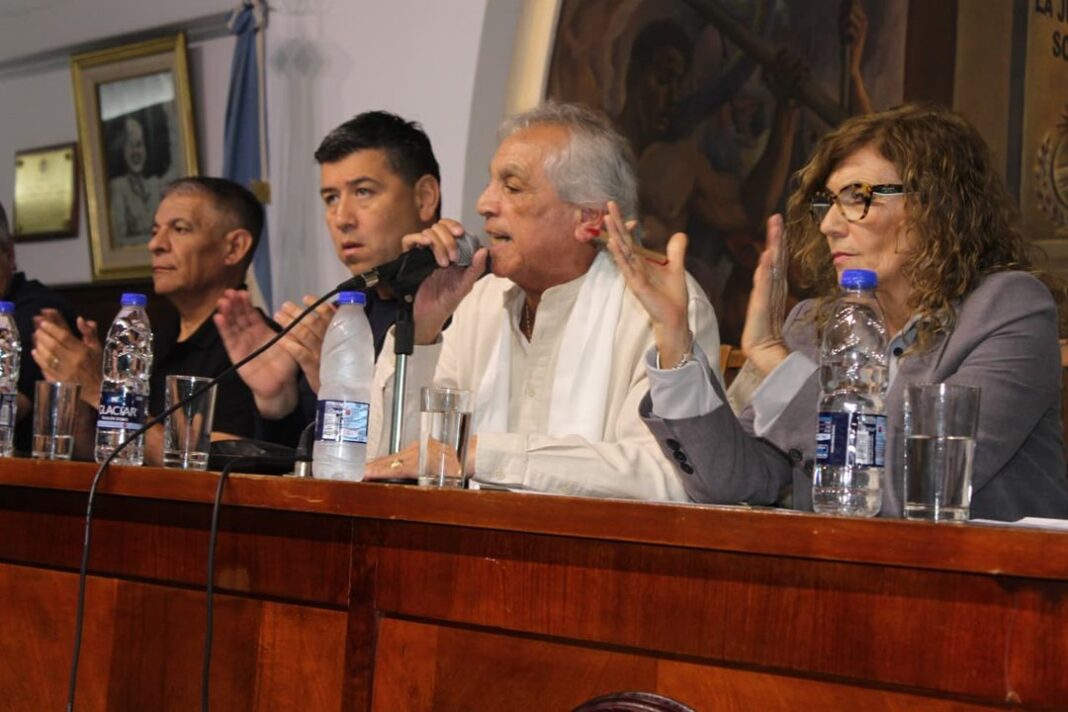 Sede de la CGT donde se realizó el foro previsional