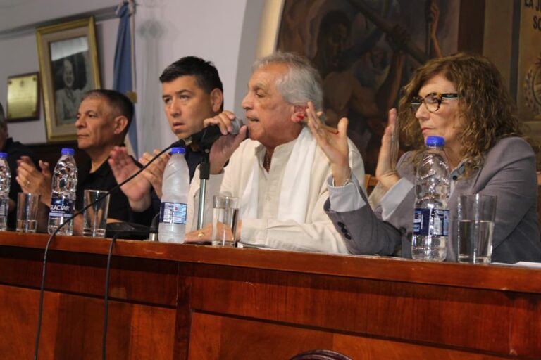 Sede de la CGT donde se realizó el foro previsional