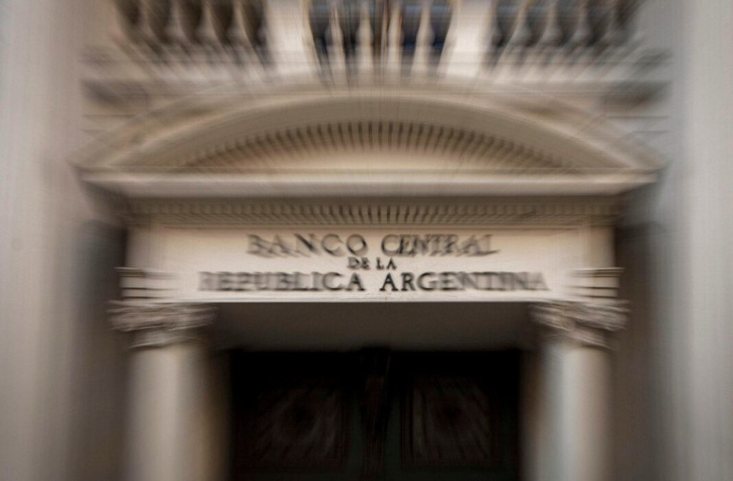 Fachada del Banco Central de la República Argentina
