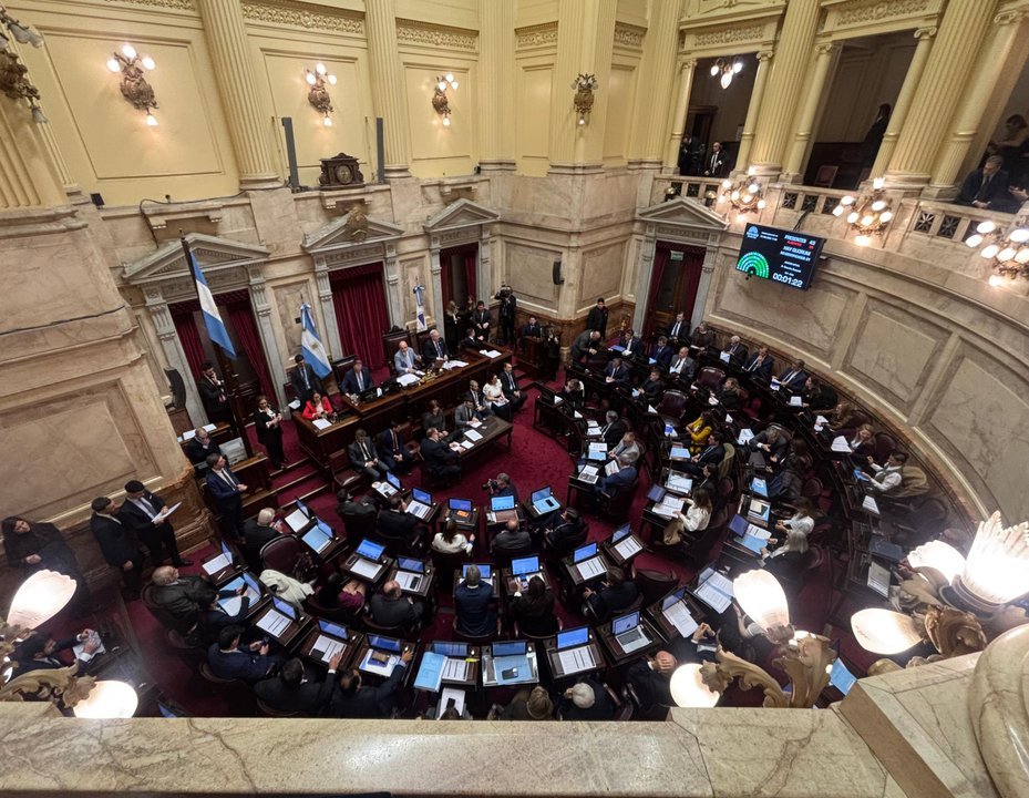 Sesión del Senado de la Nación Argentina