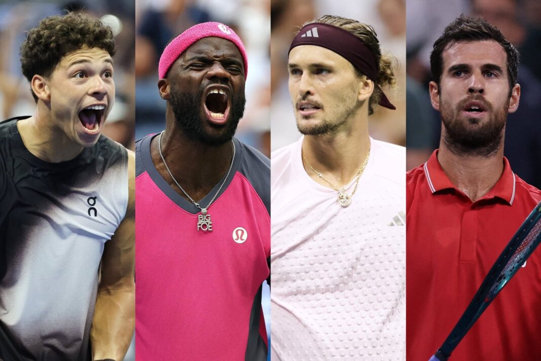 Alexander Zverev durante un partido del US Open 2026