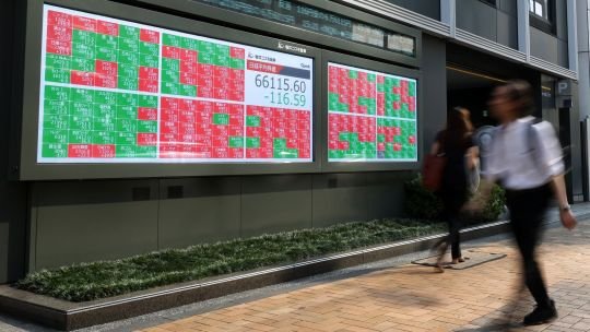 Gráfico del tipo de cambio del yen japonés frente al dólar estadounidense