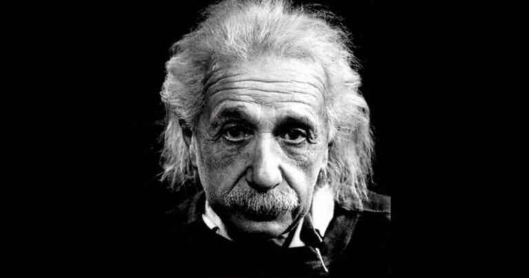 Retrato de Albert Einstein