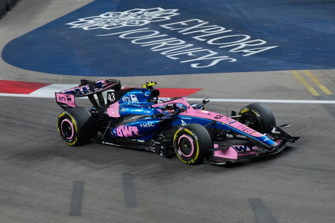 Franco Colapinto en el Gran Premio de Singapur