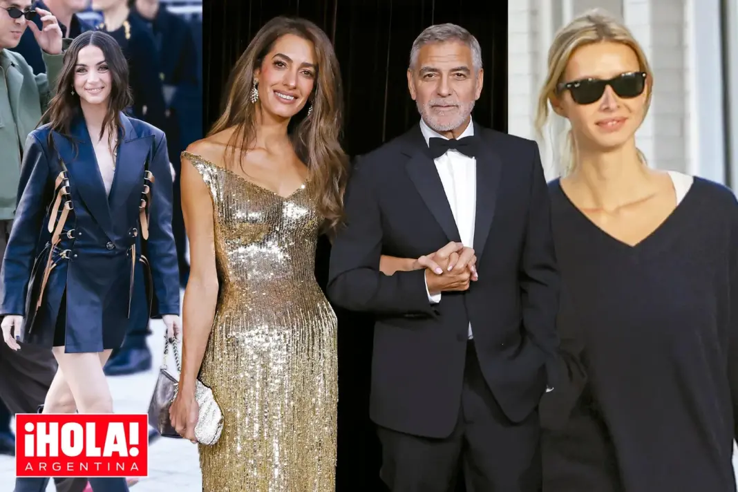 Ana de Armas y Beto Montenegro en el desfile de Louis Vuitton en París