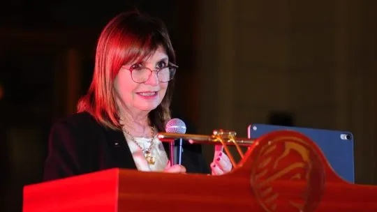 Patricia Bullrich en el Senado