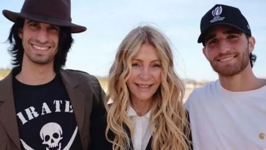 Cris Morena declarando ante la Justicia de San Isidro en 2015