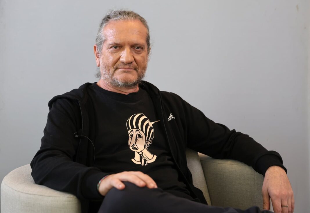 Darío Sztajnszrajber durante una entrevista