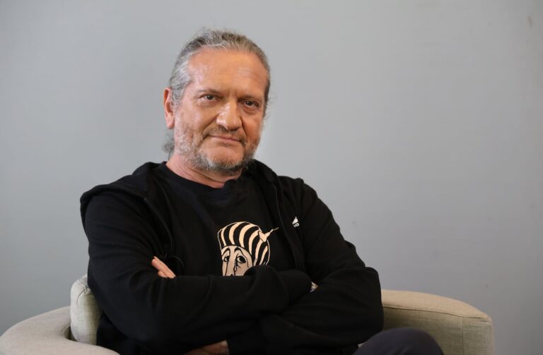 Darío Sztajnszrajber durante una entrevista