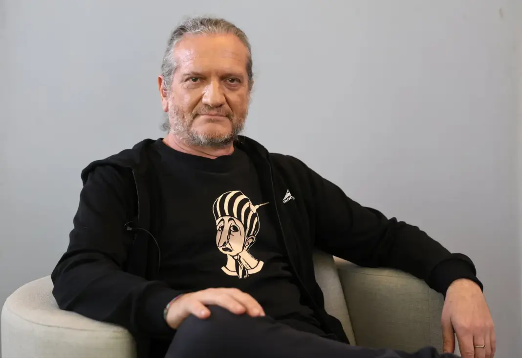 Darío Sztajnszrajber durante una entrevista