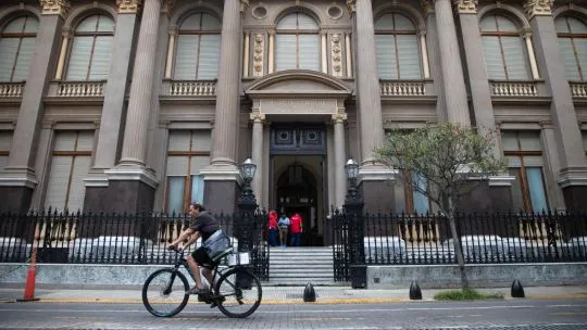 Sesión legislativa en el Congreso de la Nación Argentina