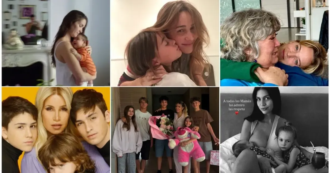 Famosas comparten mensajes y fotos por el Día de la Madre en redes sociales
